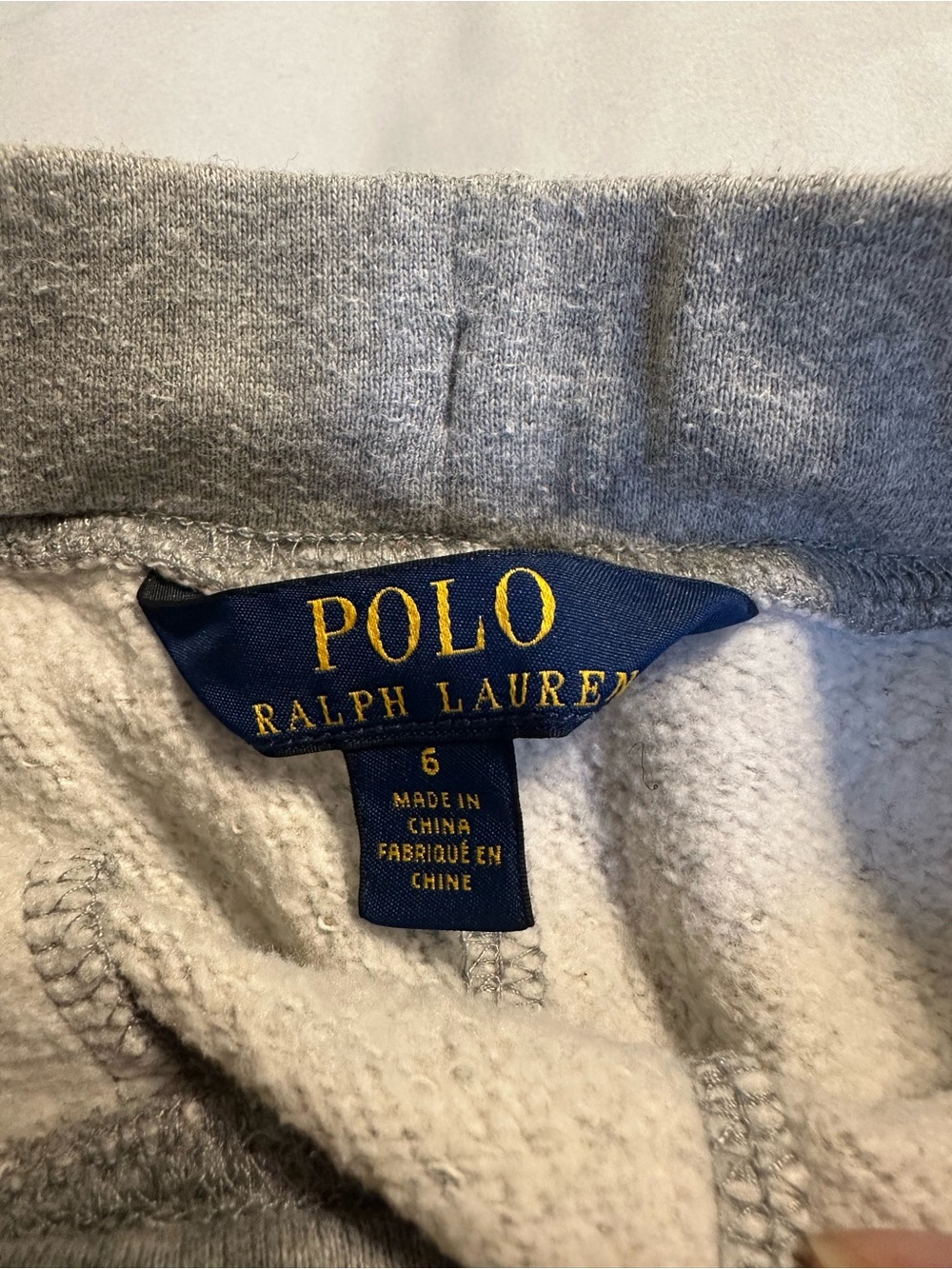 Polo Ralph Lauren Kids Light Heather Gray Joggers